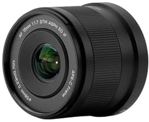 Kamera.， Kompatibel mit Sony E-Mount 15mm F1.7 APS-C Autofokus-Weitwinkelobjektiv(E-Mount(APS-C))