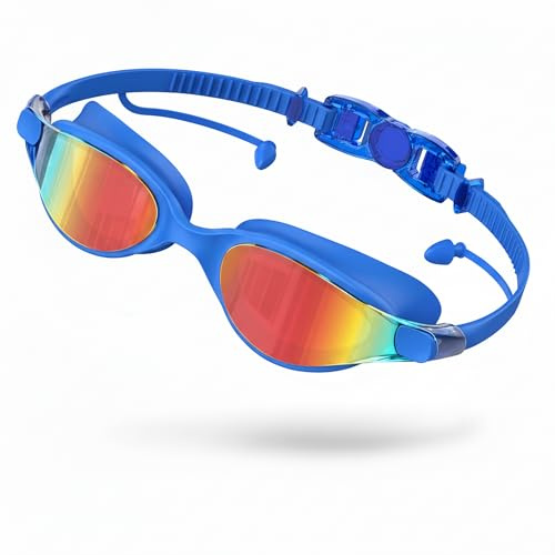 Seaflar Gafas Natacion Hombre Mujer Profesionales Proteccion UV | Antiappant, Lentes De Colores Transparentes, Estanca, Gafas Piscina Adultos Adolescentes