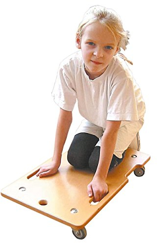Ergo-Rollbrett mit Griffmulden, Transportroller, Rollwagen, Kinder