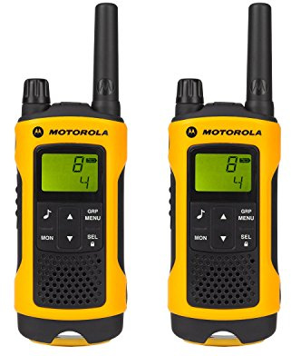 Motorola TLKR T80 Extreme PMR Funkgerät nach IPx4 (wetterfest, Reichweite bis zu 10 km)