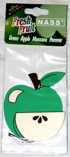 Auto Duftanhänger Lufterfrischer Duftbaum Air Freshener Duftrichtung: grüner Apfel