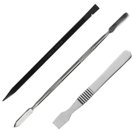 Werkzeug-Set 3x Spudger repairing/opening tool for iPhone/iPad/iPod/Netbook/Notebook/Laptop/HTC/Android/BlackBerry/Samsung/Nokia/Tablet PCs/mp3-Player/Galaxy Metall Nylon Plastik Öffnungswerkzeug Hebelwerkzeug Special Profiwerkzeug double-ended Pry Stick