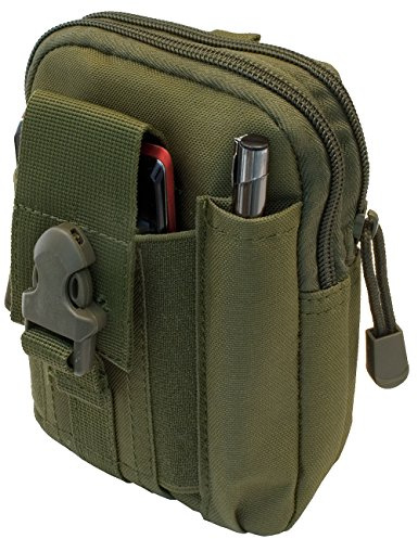 OUTDOOR SAXX - Taktische Gürtel-Tasche, Hüft-Tasche für Ausrüstung, Handy, Oliv-grün