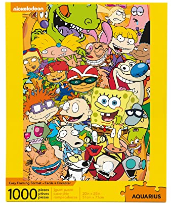 Aquarius Nickelodeon Cast 1000 Piece Jigsaw Puzzle