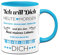 Tassenbrennerei Tasse mit Spruch Ich Will Dich jeden Tag, Ich Liebe Dich - Geschenk für Freundin, Frau - Geburtstagsgeschenk, Valentinstag (Blau)