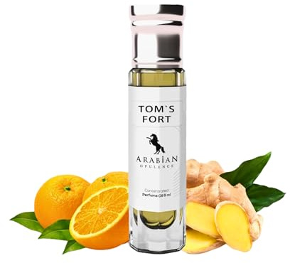 Arabian Opulence FR275 TOM`S FORT Roll-on Perfume Oil | Concentrated Fragrance Body Oil | Long Lasting Oil Based Perfume for Men | Travel Size Alcohol-Free (6ml)