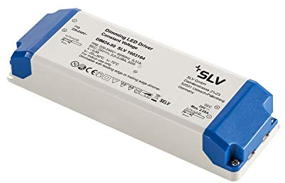 SLV LED NETZTEIL 50W 24V TRIAC DIMMBAR, Weiß / Blau