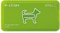 Midori D-clips Hund Büroklammern (20Stück) 43386-006