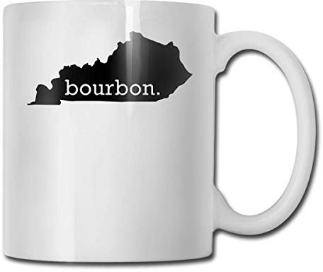 NA Bourbon Funny Coffee Mug Tea Cup, Novelty Birthday Gift Ideas For Men Women Friend