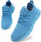 Damen Schuhe Turnschuhe Sportschuhe Laufschuhe Walkingschuhe Atmungsaktiv Sneakers Freizeitschuhe Straßenlaufschuhe Outdoor Fitnessschuhe Blau 39 EU