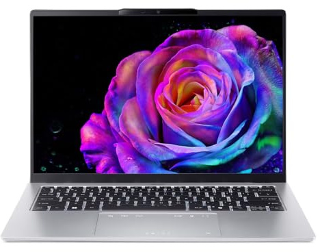 acer Swift Go 14 SFG14-74-7576 Laptop (Intel Core Ultra 7 255H CPU | 16GB DDR5 RAM | 1TB NVMe SSD | 14 OLED Display | Intel Arc Graphics | Windows 11 Home) - Silver