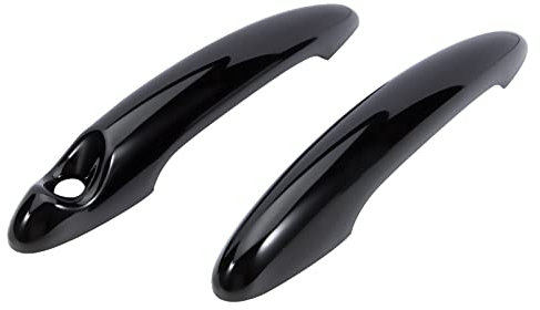 KASturbo Autotürgriffabdeckung, glänzend schwarz, Ersatz für Mini Cooper S R50 R52 R53 R55 R56 R57 R58 R59 R61 2001-2015 Außentürgriff