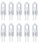 LISSEK 10 x Halogen Stiftsockellampe Kapsel Lampe G4 5W 10W 20W 5 10 20 Watt 12V Leuchtmittel (5)