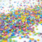 Streuselheld Regenbogen Konfetti 40g Streusel zum Dekorieren und Verzieren von Gebäck aller Art wie Torten Kuchen Keksen Zuckerstreusel