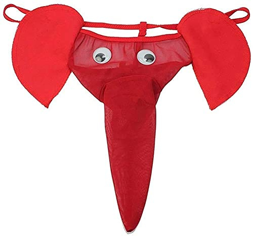 Czizitong Hommes Eléphant sous-vêtements Lingerie Sexy Thongs G-Strings