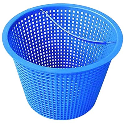 Moxeupon Cesta de skimmer para piscina, colador de piscina con asa, cesta de filtro de repuesto para accesorios de piscina, repuesto de skimmer, cesta de colador, limpia la suciedad y las