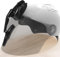Mulcort Motorradhelm-Wischer, 2 W wasserdichter USB-Motorradhelm-Scheibenwischer, Mini-elektrischer Scheibenwischer