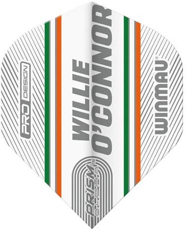 WINMAU Prism Specialist Player Dart Flights – 1 Set pro Packung (3 Flights insgesamt)
