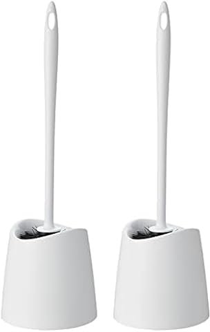 TATAY Toilet Brush WC-Standard, Polypropylene, White, One Size (Pack of 2)