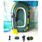 WolFum Großes Schlauchboot mit PVC-Verdickung für 1, 2, 3 Personen, aufblasbares Kajak, Kanu, Rudern, Luftboot, Angeln, Driften, Tauchen, 200 x 120 x 35 cm