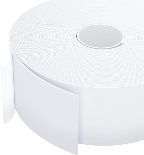 Bande adhésive puissante pour porte - 5,1 cm de large x 0,6 cm d'épaisseur - Ruban isolant en mousse pour climatiseur - Insonorisant - Insonorisant - 10 m de long