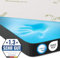 MKS.® Gel Topper 80x200 cm, H3 Matratzentopper mit 7 cm Gel-Memory-Schaum, KomfortKissen Matratzenauflage mit 3D-Luftstrom, Viskoelastische Matratzenauflagen mit abnehmbarem Bambusbezug