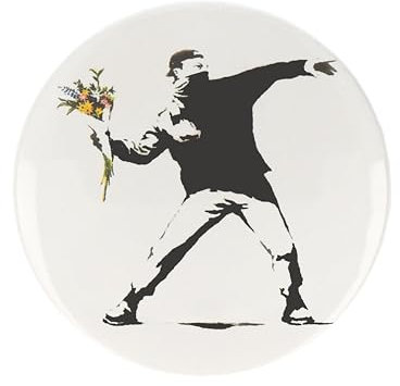 Flaschenöffner mit Magnet, Banksy Flaschenöffner (Flower Thrower)