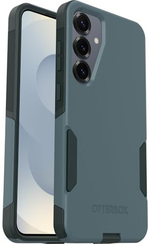 OtterBox Cover per Samsung Galaxy S25 Commuter, resistente a shock e cadute, testata testata 3x norme MIL-STD 810G, Verde