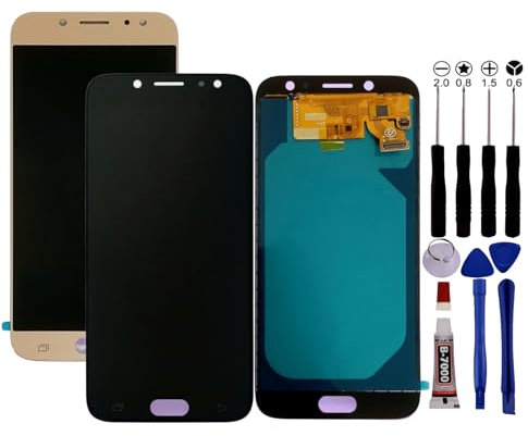 KOMI - Ecran pour Samsung Galaxy J7 Pro J730 J730F/DS J730Y/DS LCD + Vitre Tactile