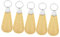 Beaupretty 5stücke Short Shoehorn Schlüsselanhänger Für Erwachsene Kompakter Schuhanzieher Mit Kurzem Griff Für Reisen Und Zuhause Für Senioren Und Personen Mit Eingeschränkter