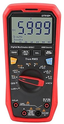 Tester Elettrico Digitale Analogico Multimetro 22000 Conteggi Amperometro Voltmetro Multimetro Professionale Misurazione Accurata(UT61D Plus)