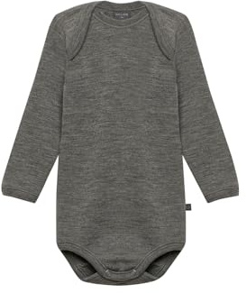 Dilling Baby Wickelbody Langarm – Bio Merinowolle – Wärmend & Sanft zur Haut – Nachhaltig & Umweltfreundlich