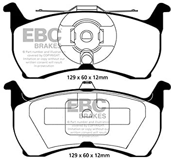 EBC Brakes DP41504R Yellow stuff Brake Pads