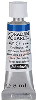 Schmincke – HORADAM® AQUARELL - feinste Künstler-Aquarellfarben, Coelinblauton - 5 ml