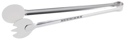 Muurikka TO259 Grill-/Salatzange, Edelstahl, 29 cm, silberfarben