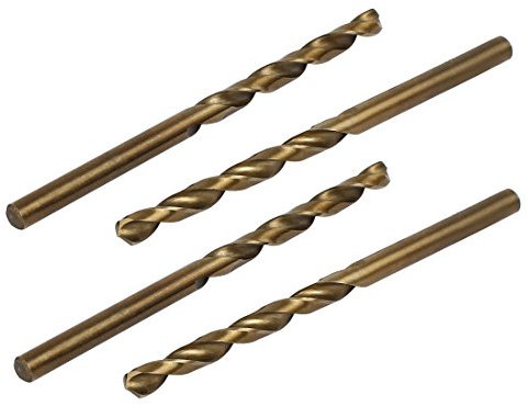 Sourcingmap 4.2mm Drilling Dia HSS Cobalt Metric Spiral Twist Drill Bit Rotary Tool 4pcs