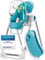 Sweety Fox Hochstuhl Baby mit Liegefunktion - Verstehllbar und Klappbar, Kinderstuhl mit Sicherheitsgurt - Mitwachsender Kinderhochstuhl 6 Monaten bis 3 Jahren, max. 15 kg - Blau