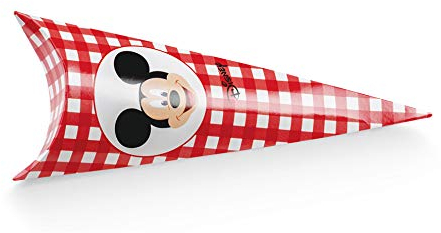 Cartoon World 20 ASTUCCI Scatolina Cono Porta Confetti Caramelle - Topolino t