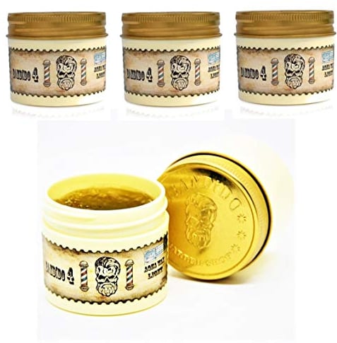 Bandido Aqua Wax Nr.4 Green (3 x 125ml) LIGHT (3er Set) Haarwachs Haarwax starker Halt Stylingwachs Haarwachs Männer Pomade Herren - Hair Wax Men Haar Wax Herren Wachs