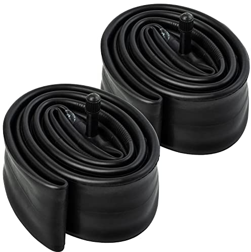 YunSCM 2PCS 54/64-355 Verdickung 18 Zoll Schlauch 18x2.10 18x2.125 18x2.25 18x2.35 18x2.40 18x2.50 AV32mm Ventil kompatibel Elektro/Mountain/Fahrrad 18 Zoll Fahrradschlauch 18x2.10/2.25/2.35/2.50