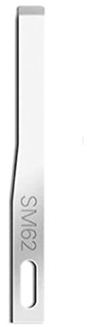 Swann-Morton 5907 Rostfreier Stahl Chirurgische Skalpellklinge, Steril, Größe #SM67, Einzelne Folienverpackung, 25 Stück