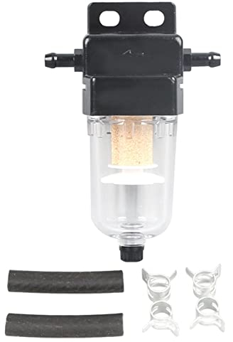 -Wasserabscheider Marine, Hitzebeständiger Dieselgeneratorfilter, Inline-Dieselfilter mit freier Sicht, Lufterhitzertank Dieselfilter für PKW und LKW