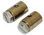 Citomerx 2x Bowdenzug Schraubnippel Klemmnippel 7x9,5 mm | Kompatibel mit Puch Hercules Kreidler Zündapp Mofa Moped Mokick