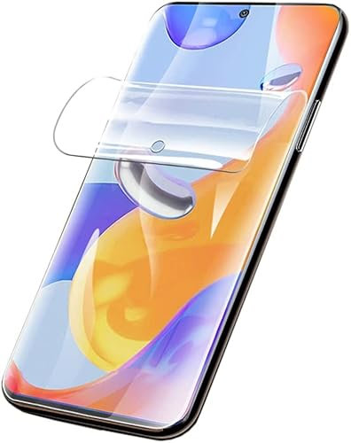 Stejnhge 2PCS Protector de Pantalla Hidrogel para XiaoMi Redmi Note 11 Pro 5G (4G)/ Redmi Note 11 Pro+ 5G/Poco X4 Pro 5G (6.67), Irrompible Anti Burbujas Alta Definición[ HD]