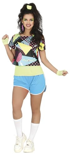 FIESTAS GUIRCA 80er Turnerin Kostüm für Damen