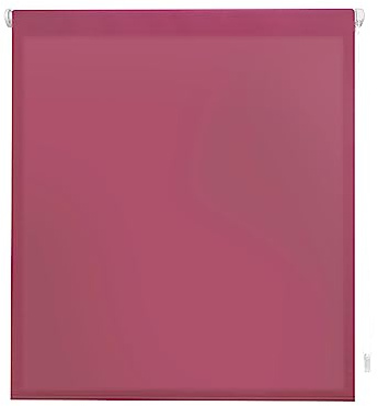 Decorblind | EasyFix Rollo lichtdurchlässig ohne Werkzeug und ohne Bohren, Rollo: 52 x 180 cm Breite x Länge/Maße Stoff: 49 x 175 cm, Lila glatt, Jalousie für Fenster