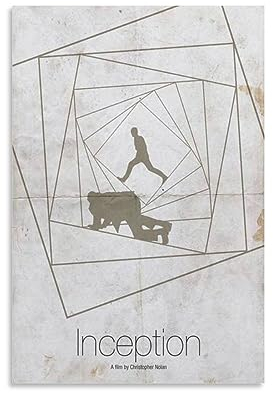 Inception Filmposter (16), Druck, Fotokunst, Malerei, Leinwand, Poster, Heimdekoration, Poster, 30 x 45 cm