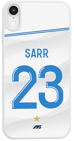 MYCASEFC Cover calcio ismaïla Sarr Marsiglia Sony Xperia 5 II 5G. Custodia da calcio per smartphone per appassionati di calcio, idea regalo, design di alta qualità.