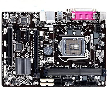 Carte mère d'ordinateur Fit for Gingabyte GA-B85M-D3V Carte Mère Originale LGA 1150 DDR3 B85M-D3V 16GB USB3.0 SATA3 B85 PC De Carte Mère De Bureau D'occasion