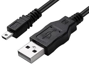 iTechCover USB Cable Charging Cord/Charger Power Lead Wire Compatible with Nikon Coolpix S2700, S3000, S3100 Camera / (1.5m / 4.92ft)